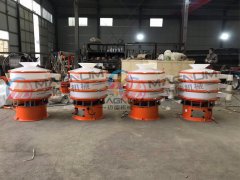 浙江4臺塑料振動篩已發(fā)貨，請蕭經理注意查收！