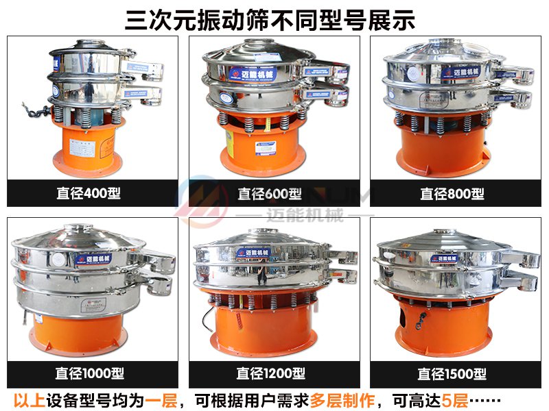 白糖振動篩不同型號